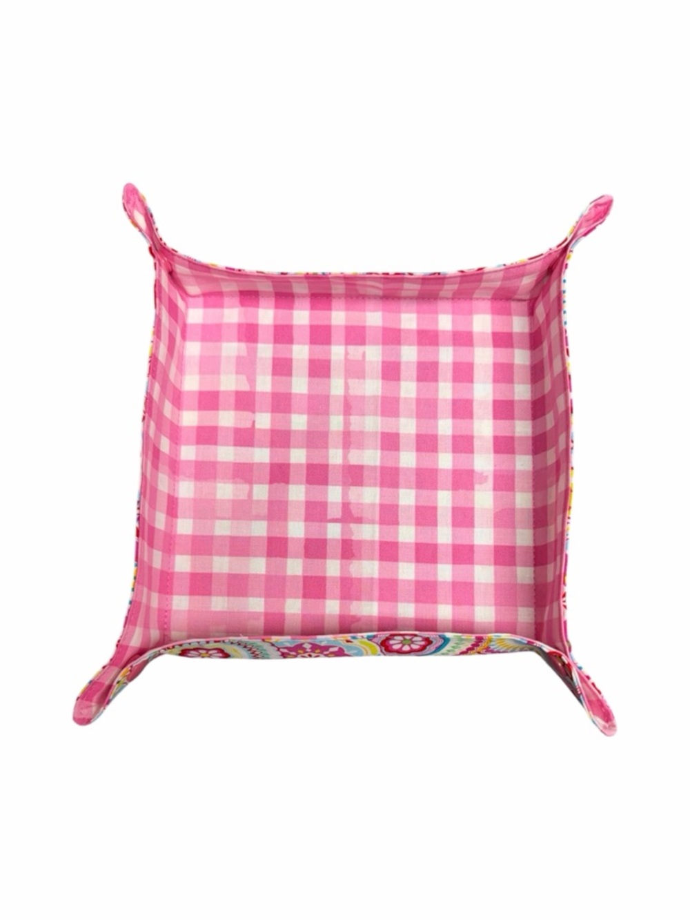 Hand Crafted Snap Tray and Small ORT Catcher Fabric Notion & Thread Catch All - Picture 10 of 15